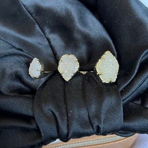 Adjustable Drusy Kendra Scott Knuckle Ring